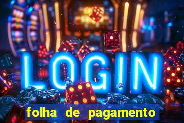 folha de pagamento para preencher word